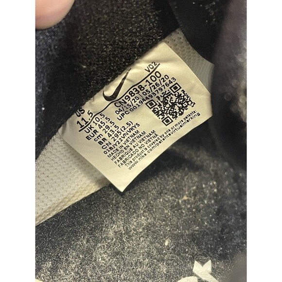 Nike Air Force 1 React LV8 Iridescent Glow Shoes - Picture 10 of 10